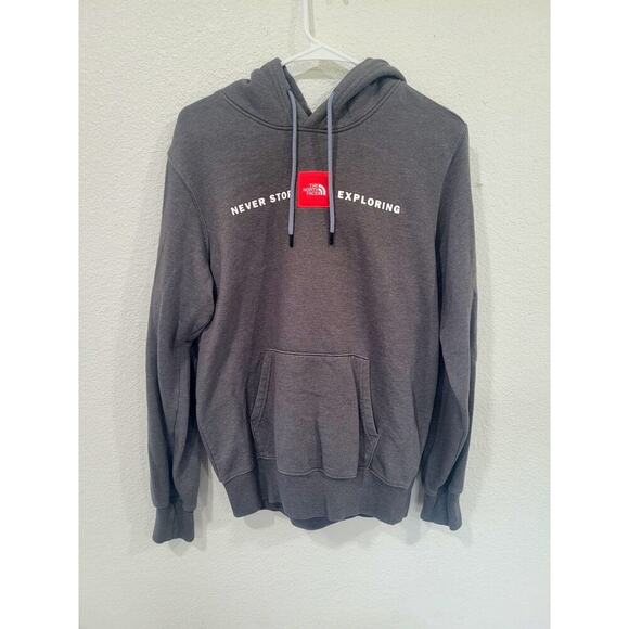 The North Face Men's Gray Never Stop Exploring size Small Hoodie #12‎ - Picture 1 of 3